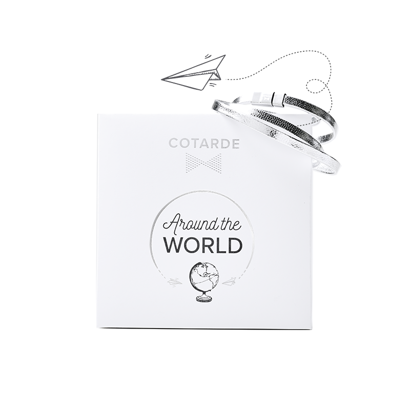 AROUND THE WORLD BRACELET - PLATINUM